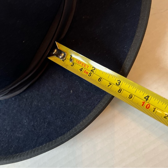 Freya x Veronica Beard S/M Hat Navy Blue Wool - Picture 10 of 12